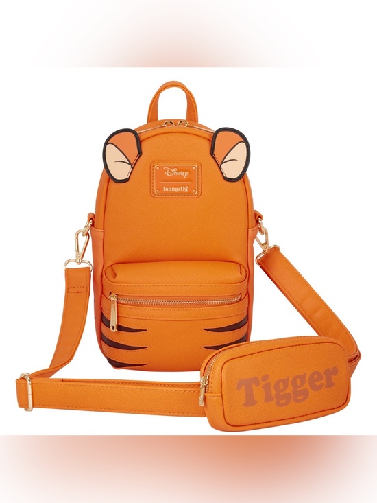 Loungefly Handbags - NWT Loungefly Winnie the Pooh Tigger cosplay sling bag